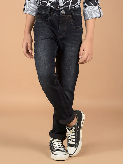 Black Jeans-Boys Jeans-Crimsoune Club
