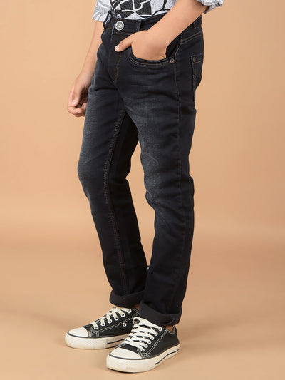 Black Jeans-Boys Jeans-Crimsoune Club
