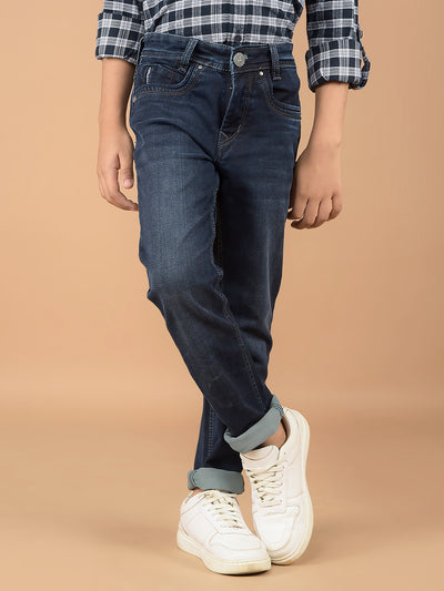 Blue Jeans-Boys Jeans-Crimsoune Club