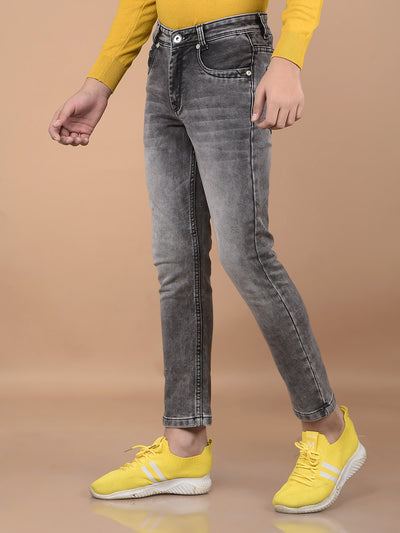 Grey Jeans-Boys Jeans-Crimsoune Club