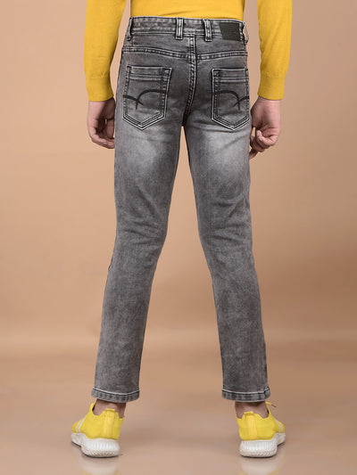 Grey Jeans-Boys Jeans-Crimsoune Club