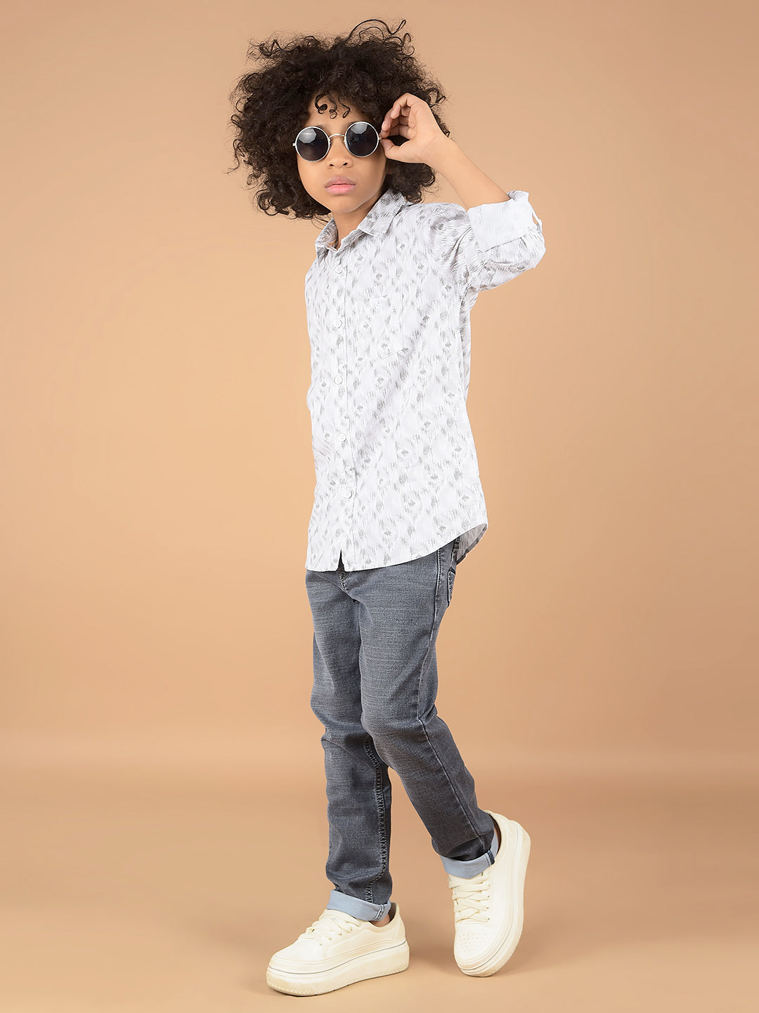 Grey Jeans-Boys Jeans-Crimsoune Club