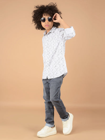 Grey Jeans-Boys Jeans-Crimsoune Club