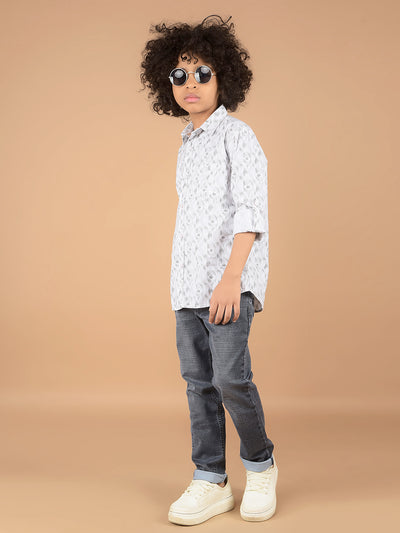Grey Jeans-Boys Jeans-Crimsoune Club
