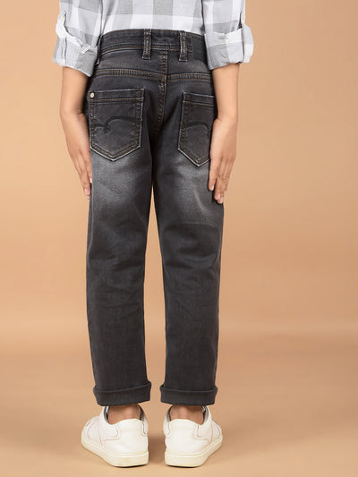 Grey Jeans-Boys Jeans-Crimsoune Club