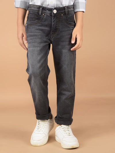Grey Jeans-Boys Jeans-Crimsoune Club