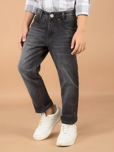 Grey Jeans-Boys Jeans-Crimsoune Club