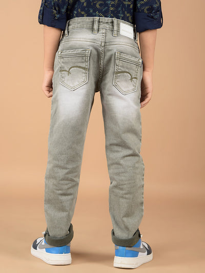 Olive Jeans-Boys Jeans-Crimsoune Club
