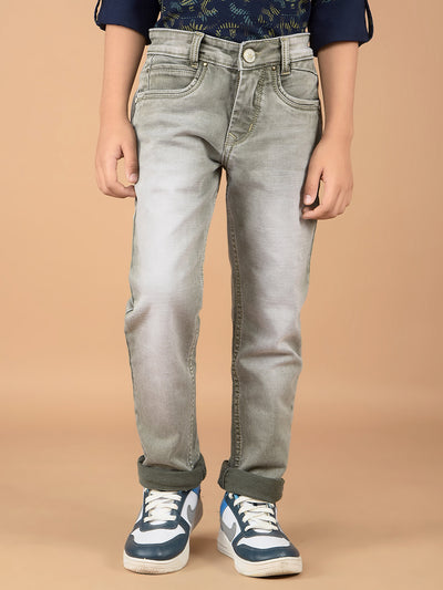 Olive Jeans-Boys Jeans-Crimsoune Club