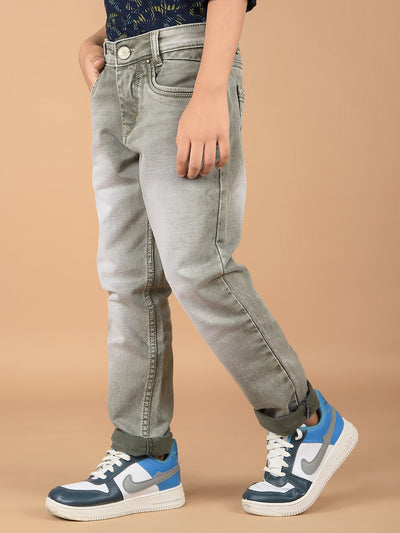 Olive Jeans-Boys Jeans-Crimsoune Club