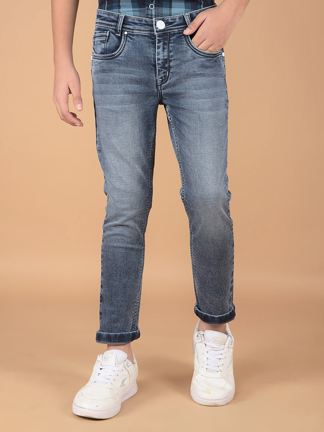 Blue Jeans-Boys Jeans-Crimsoune Club