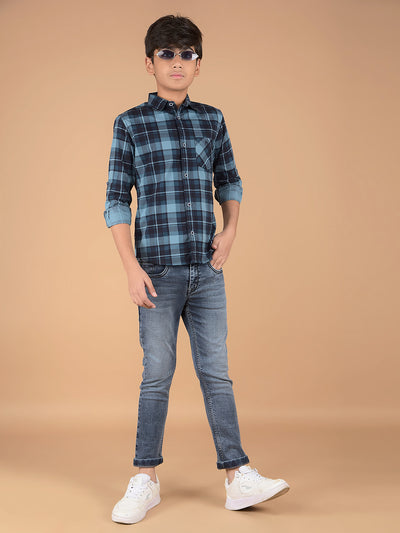 Blue Jeans-Boys Jeans-Crimsoune Club