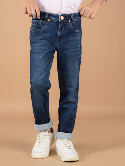 Blue Jeans-Boys Jeans-Crimsoune Club