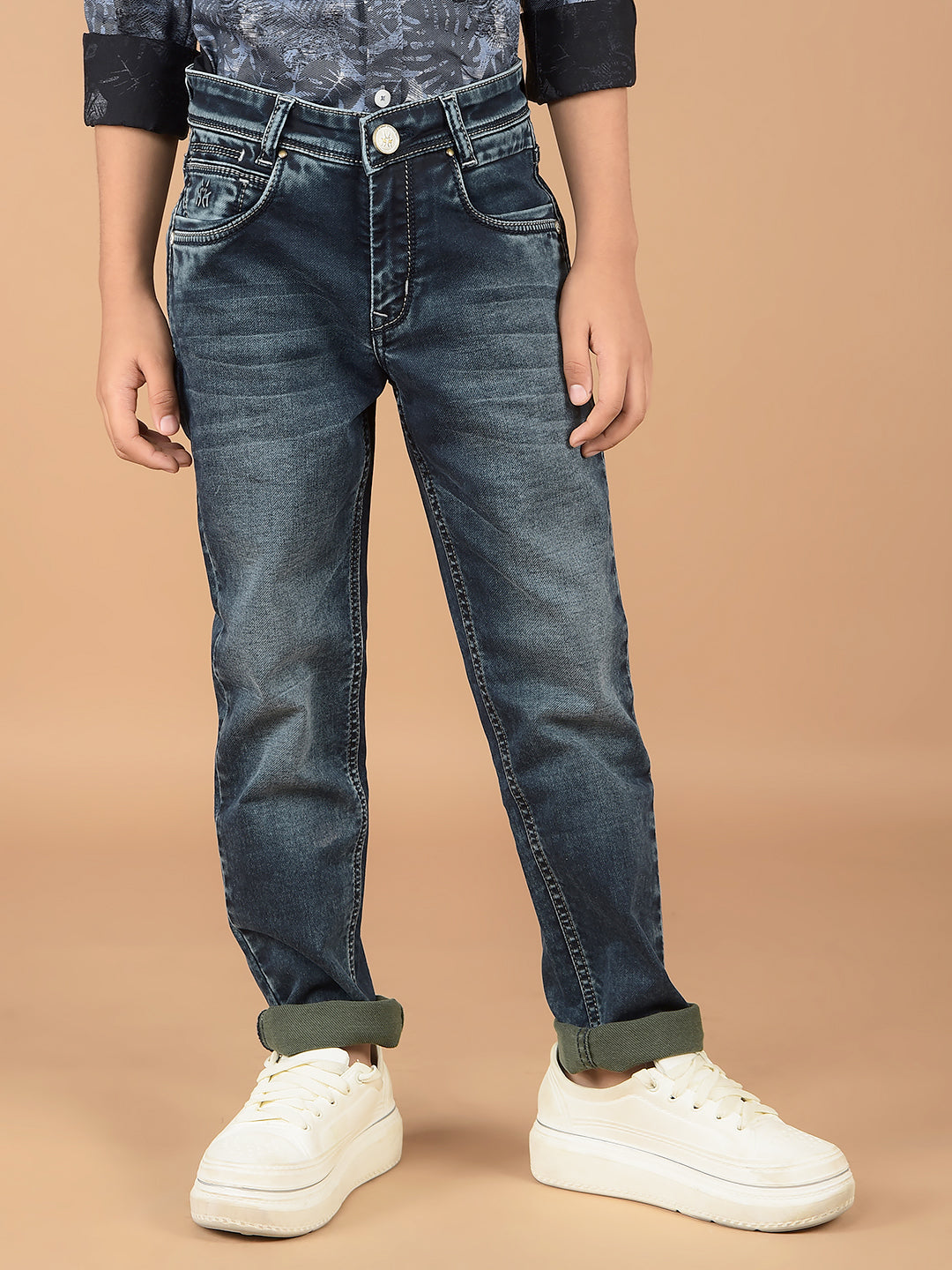 Blue Jeans-Boys Jeans-Crimsoune Club