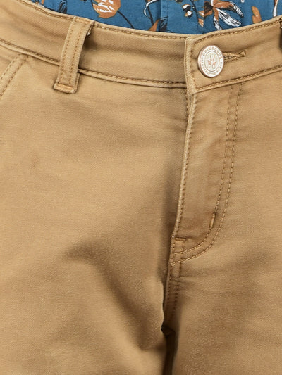 Khaki Cargo Jeans-Boys Jeans-Crimsoune Club