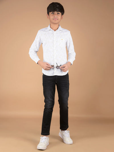 Black Jeans-Boys Jeans-Crimsoune Club