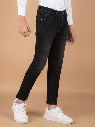 Black Jeans-Boys Jeans-Crimsoune Club