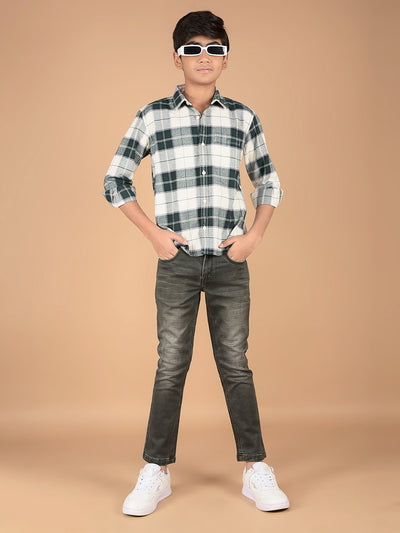 Olive Jeans-Boys Jeans-Crimsoune Club