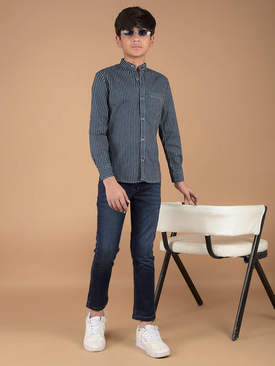 Blue Jeans-Boys Jeans-Crimsoune Club