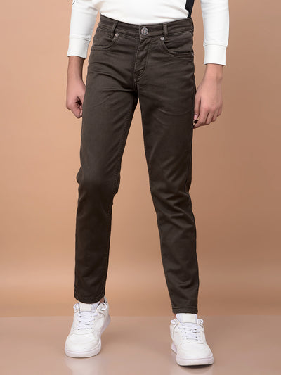 Brown Jeans-Boys Jeans-Crimsoune Club