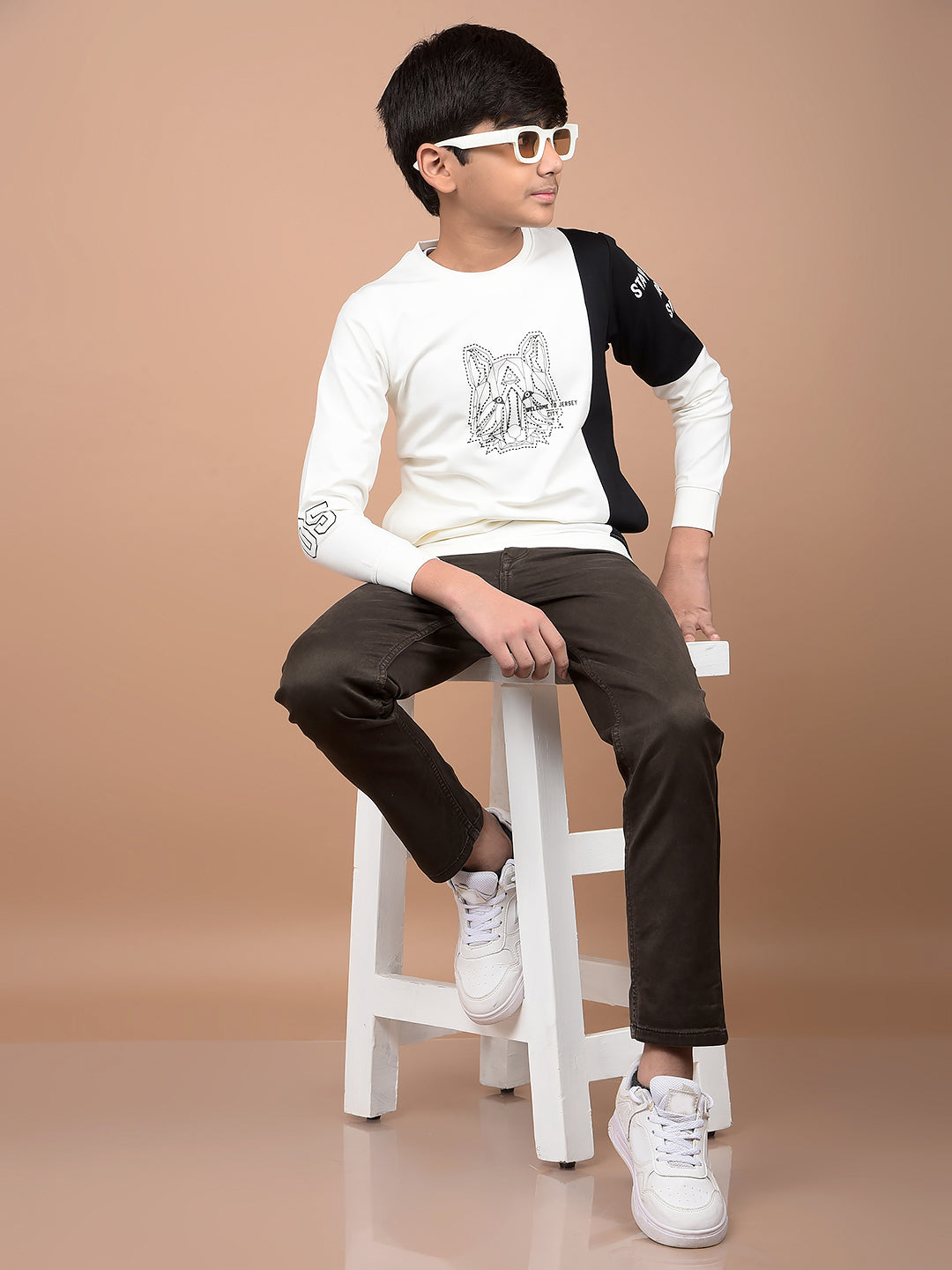 Brown Jeans-Boys Jeans-Crimsoune Club