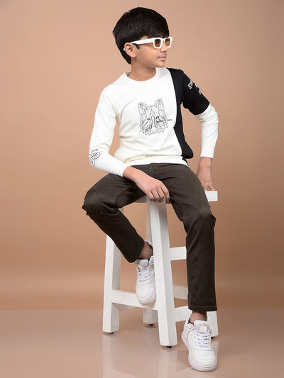 Brown Jeans-Boys Jeans-Crimsoune Club