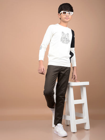 Brown Jeans-Boys Jeans-Crimsoune Club