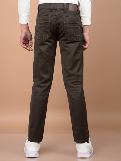 Brown Jeans-Boys Jeans-Crimsoune Club
