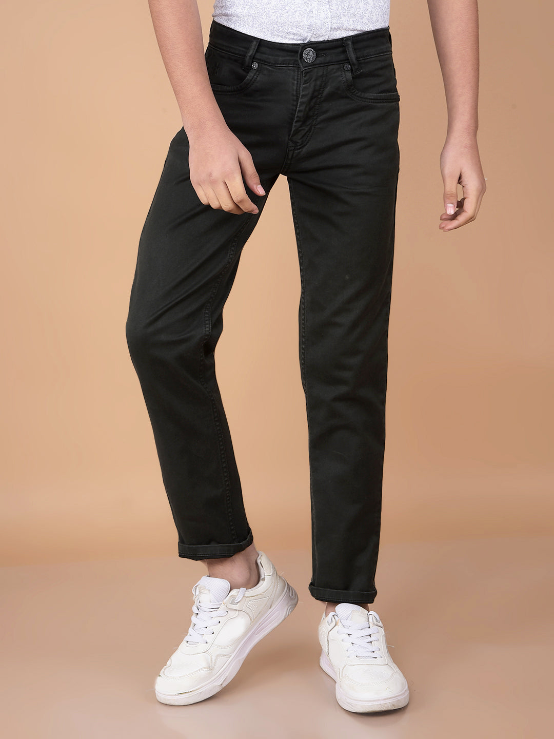 Olive Jeans-Boys Jeans-Crimsoune Club