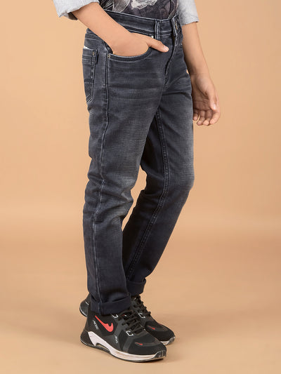 Grey Jeans-Boys Jeans-Crimsoune Club