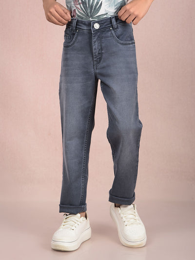 Grey Jeans-Boys Jeans-Crimsoune Club