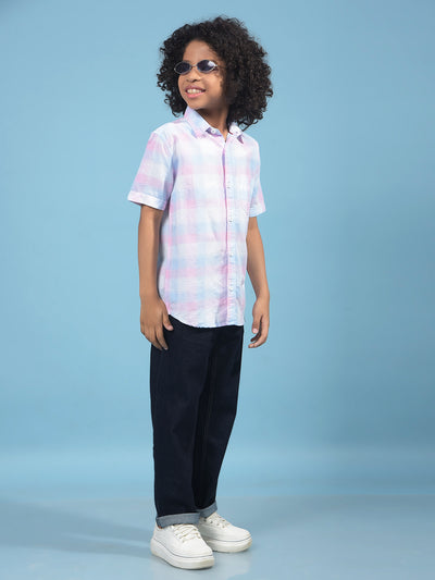 Blue Straight Jeans-Boys Jeans-Crimsoune Club