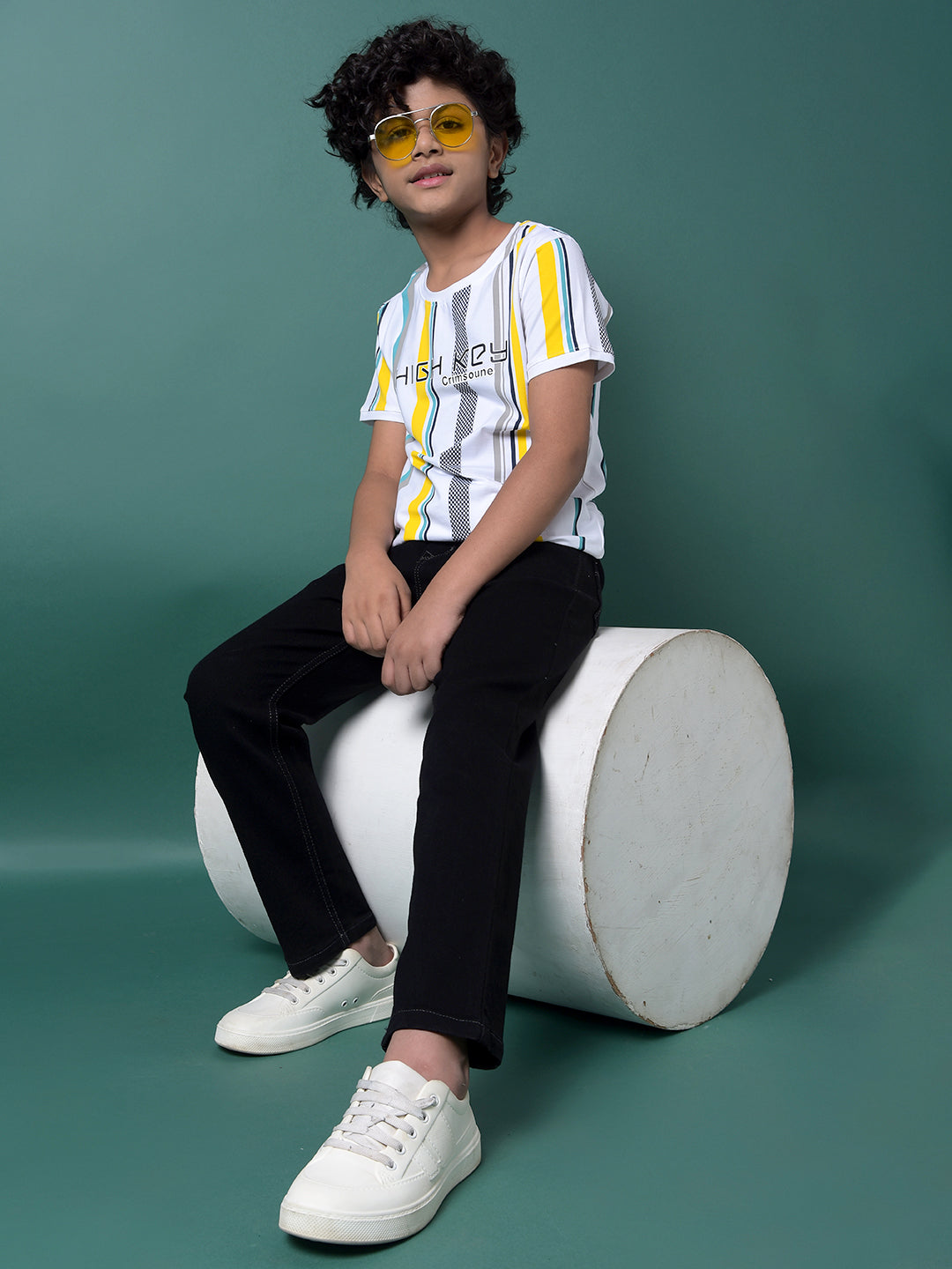 Blue Straight Jeans-Boys Jeans-Crimsoune Club