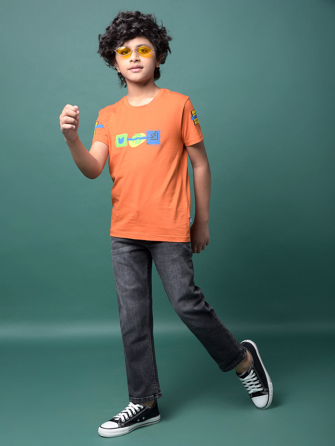 Grey Straight Jeans-Boys Jeans-Crimsoune Club