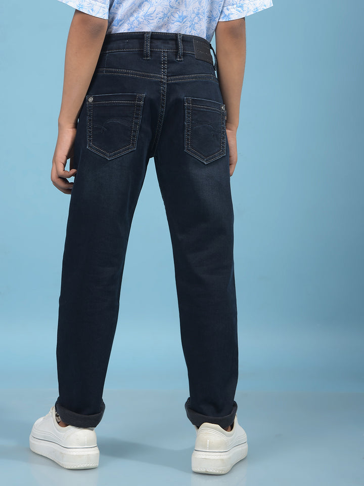 Blue Jeans-Boys Jeans-Crimsoune Club