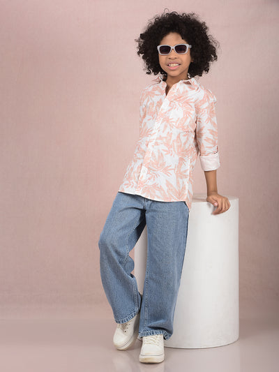 Blue Straight 100% Cotton Jeans-Boys Jeans-Crimsoune Club