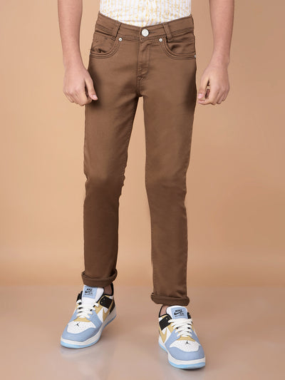 Brown Jeans-Boys Jeans-Crimsoune Club