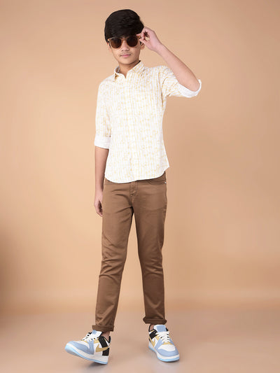 Brown Jeans-Boys Jeans-Crimsoune Club