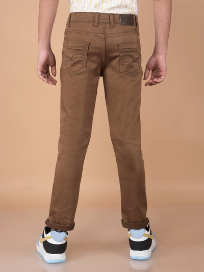 Brown Jeans-Boys Jeans-Crimsoune Club