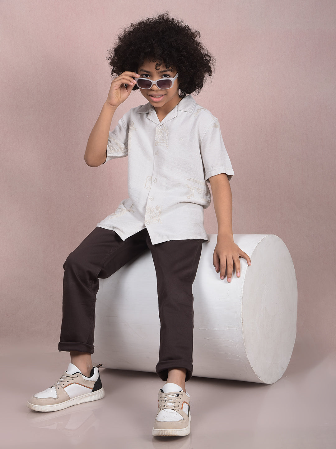 Brown Jeans-Boys Jeans-Crimsoune Club