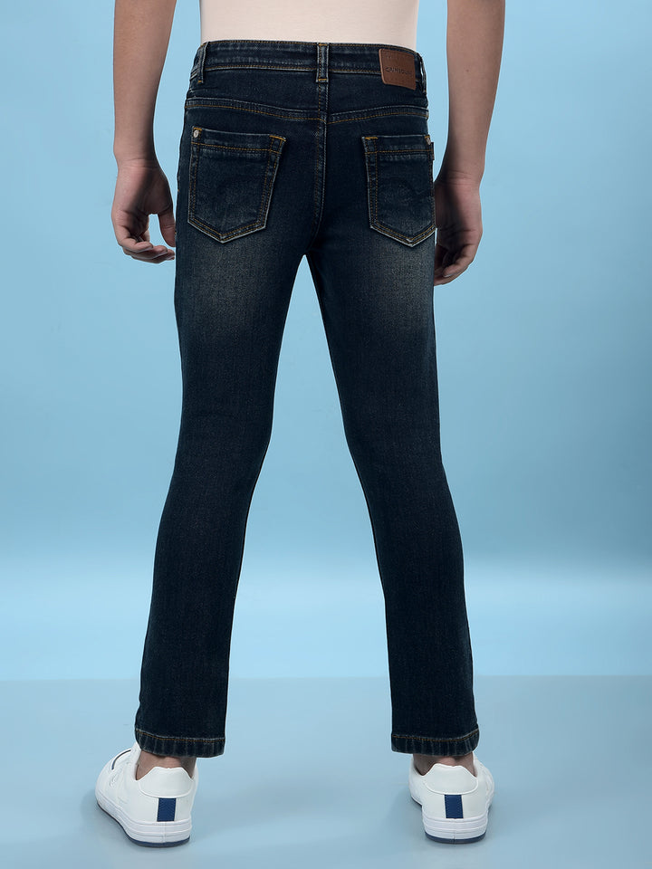 Versatile Blue Denim Jeans-Boys Jeans-Crimsoune Club