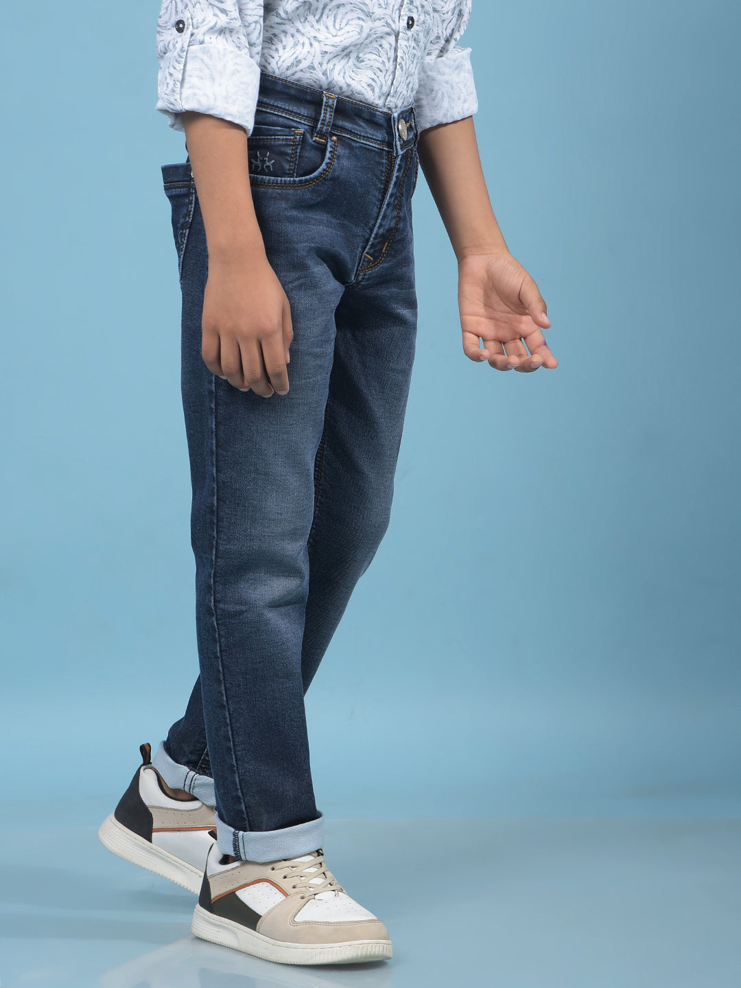 Blue Jeans-Boys Jeans-Crimsoune Club