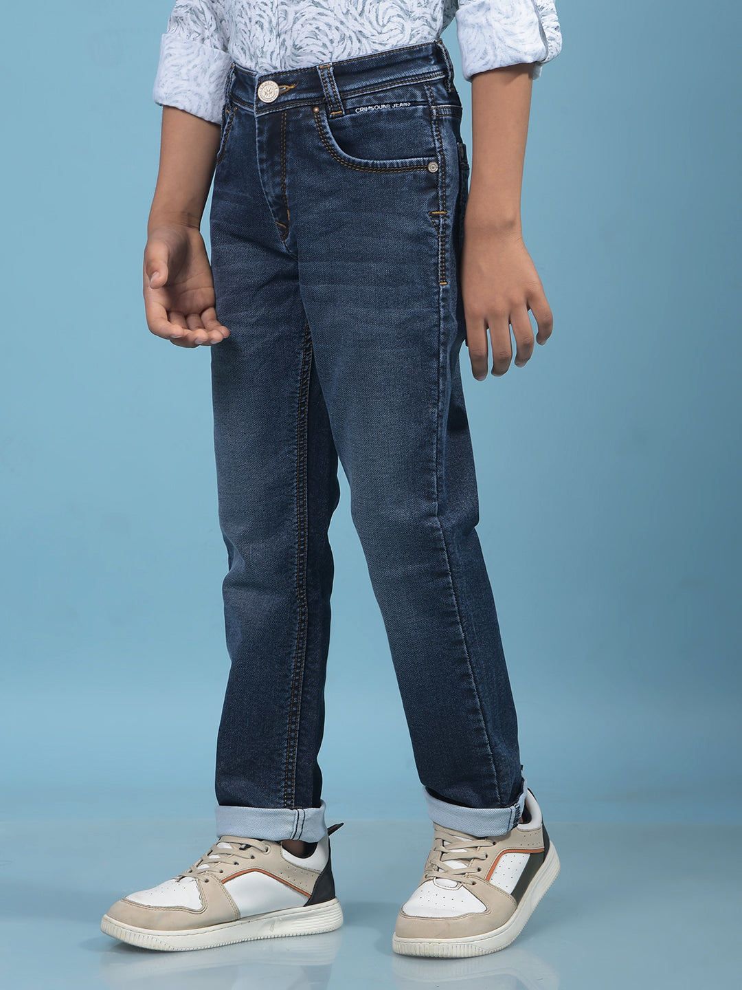 Blue Jeans-Boys Jeans-Crimsoune Club