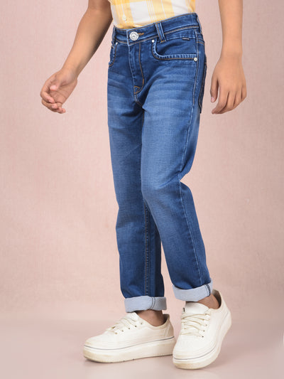 Blue Jeans-Boys Jeans-Crimsoune Club