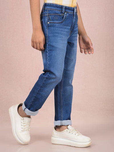 Blue Jeans-Boys Jeans-Crimsoune Club