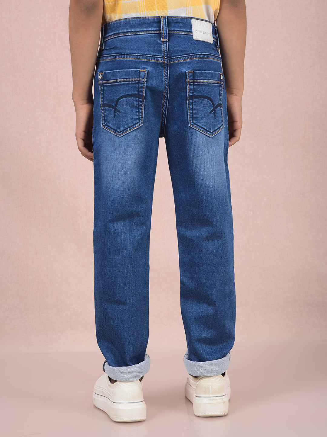 Blue Jeans-Boys Jeans-Crimsoune Club