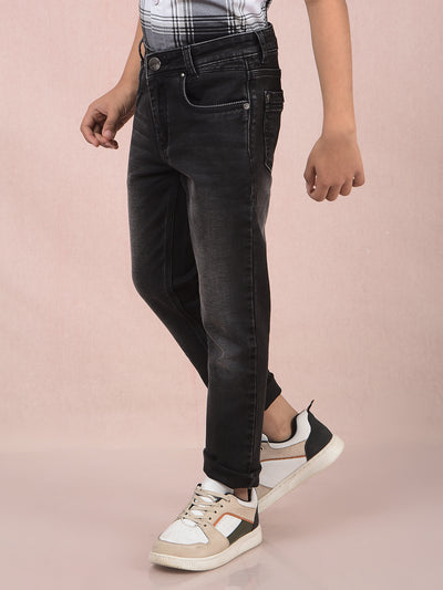 Black Jeans-Boys Jeans-Crimsoune Club