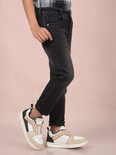 Black Jeans-Boys Jeans-Crimsoune Club