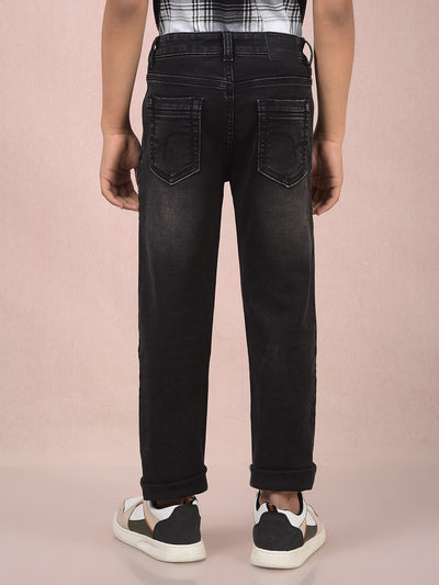 Black Jeans-Boys Jeans-Crimsoune Club