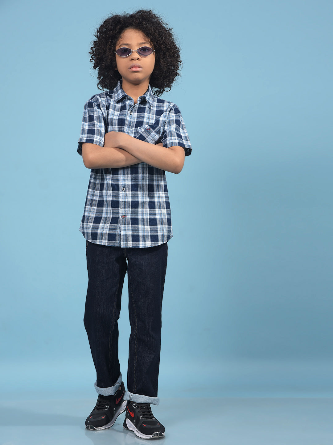 Black Straight Jeans-Boys Jeans-Crimsoune Club